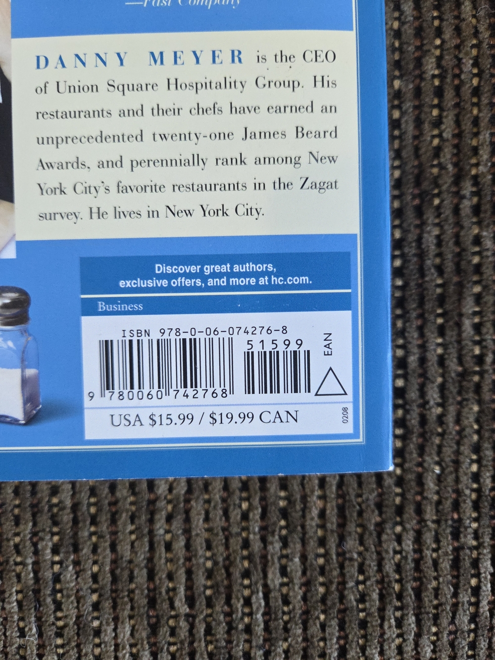 Setting the Table Paperback - Picture 3 of 4